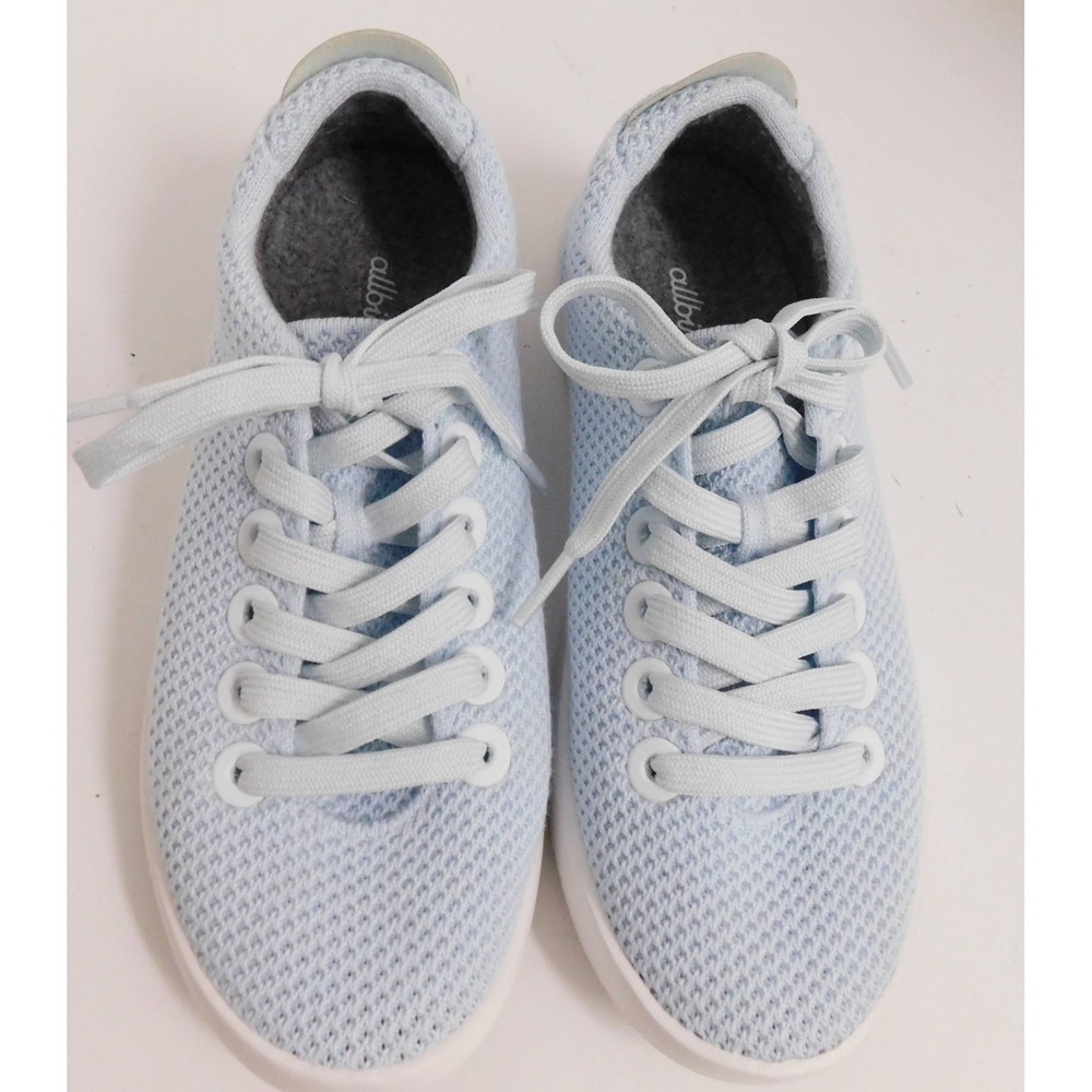 All Birds TP Tree Climbers Sneakers in Light Blue sz 6